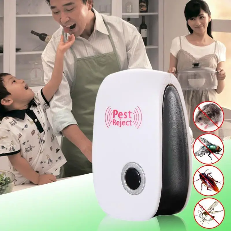 Electronic Ultrasonic Anti Pest Bug Mosquito Cockroach Mouse Killer | Дом и сад