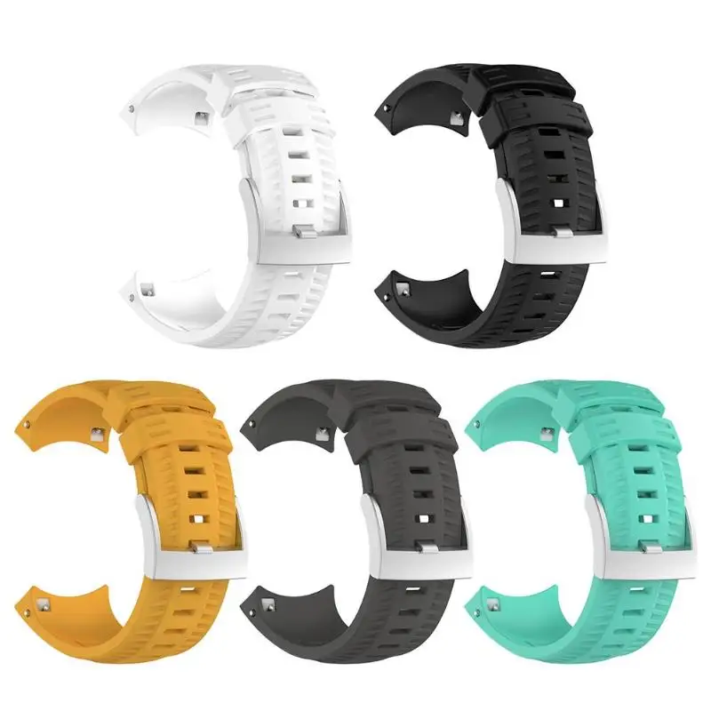 Спортивные силиконовые наручные часы Suunto 9 Baro с ремешком и пряжкой 22 5 см новинка
