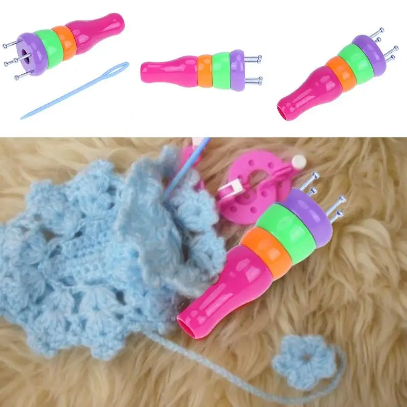 ABS Пластик пряжа из шерсти вязаный вязальная кукла куколка Craft ткацкий станок