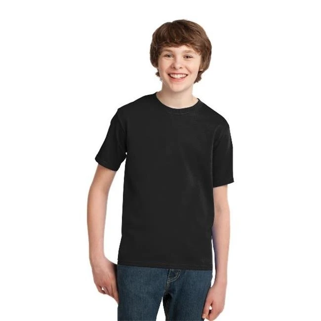 Порт и компания PC61Y Youth Essential Tees Jet Black-очень маленькие |