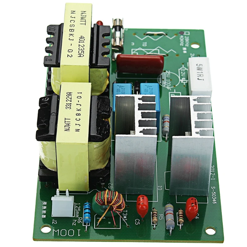 Ac 220v 60 w-100 w Ультразвуковой очиститель питания драйвер частоты тестер доска с 2 шт