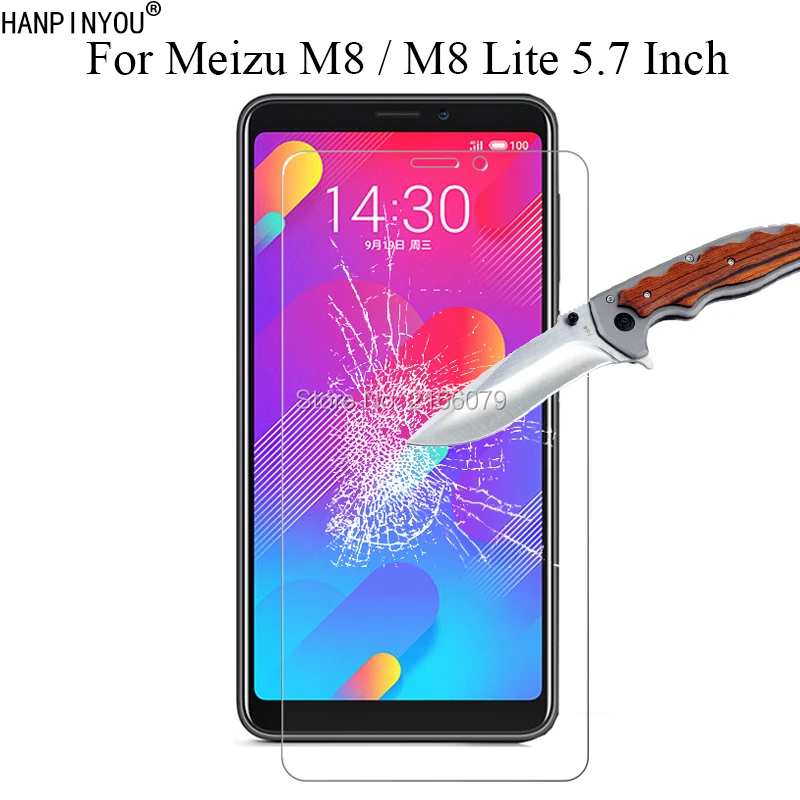 1 шт/2 шт 9H 2.5D твердое Закаленное стекло протектор экрана для Meizu M8/M8 Lite M8Lite 5,7 