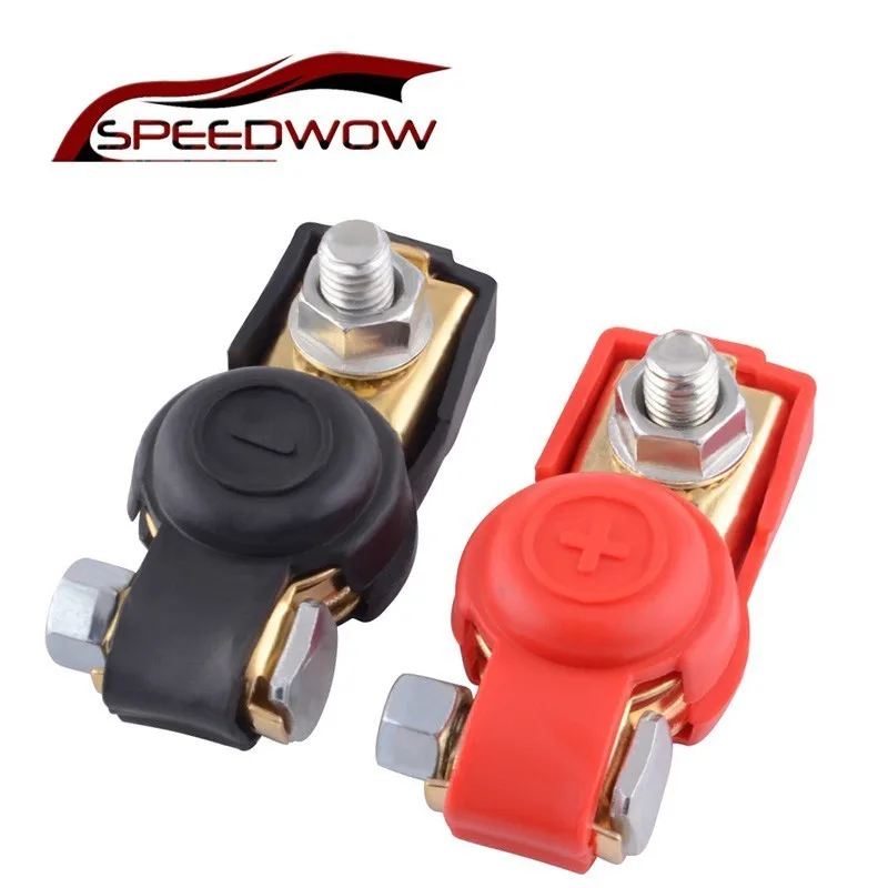 SPEEDWOW 2 шт./пара Авто 12V Батарея разъема переключатель автомобиля клемму для