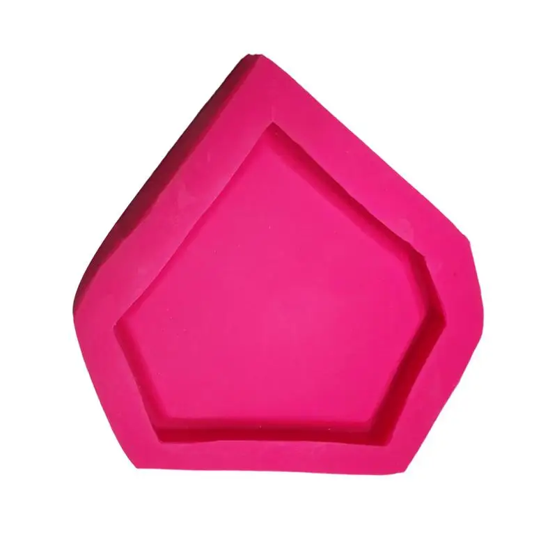 Нерегулярный край бетонный лоток формы держатель чайной чашки цемента Coaster для