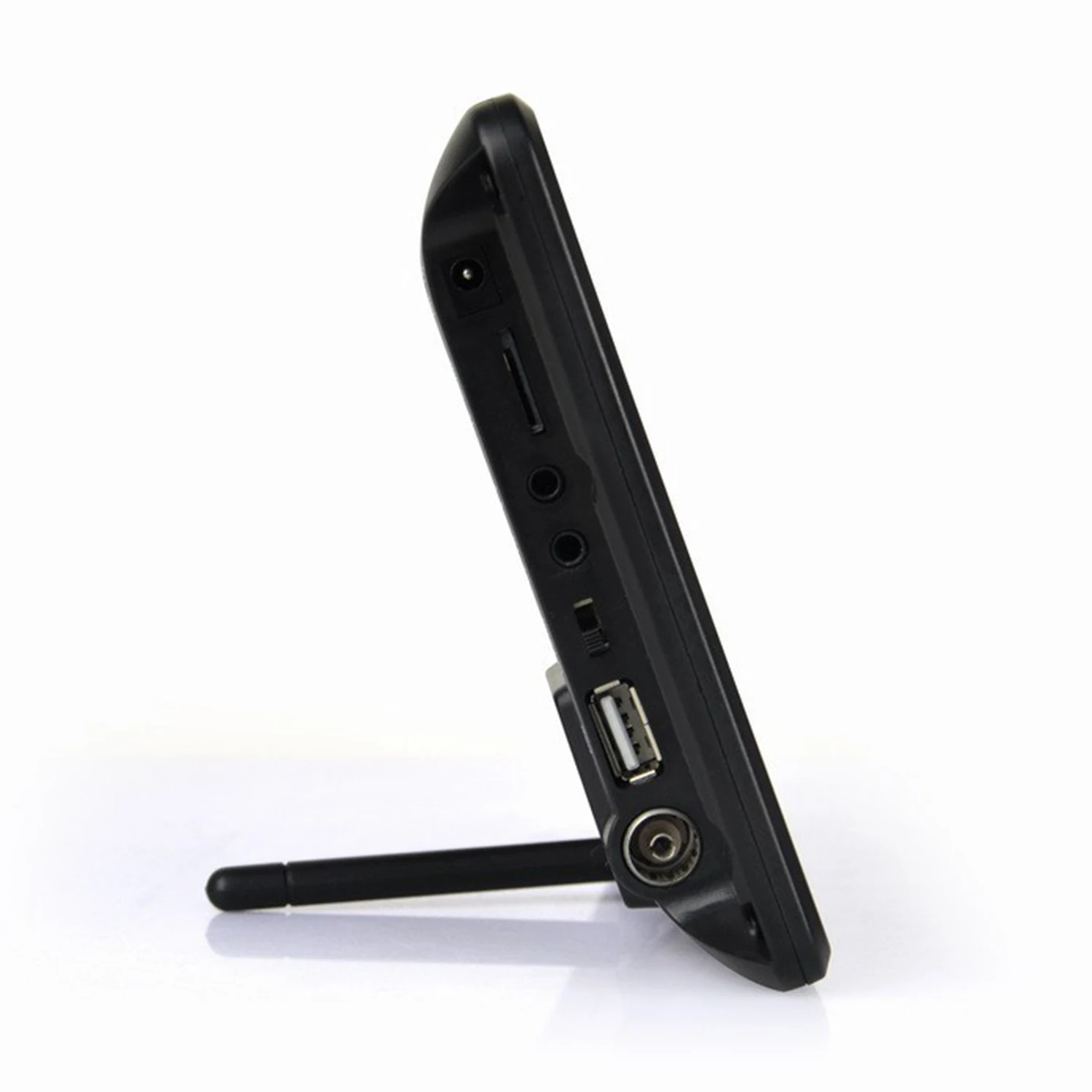 Портативный 9 дюймов 16:9 1080P TFT Led HD PVR DVBT2 DVBT ISDB цифровой и аналоговый ТВ Поддержка USB
