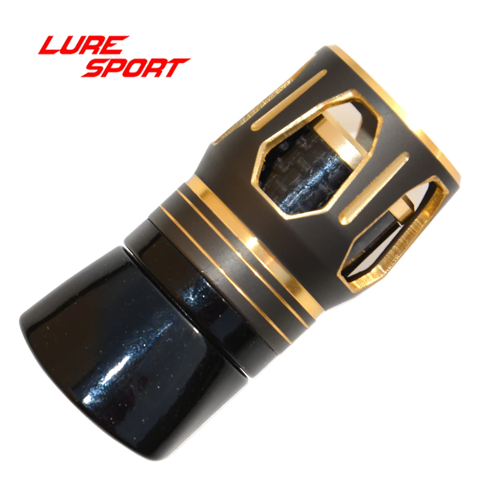 LURESPORT 2 шт. MK PK гайка окно octal алюминиевая крышка углеродная трубка катушка часть