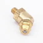 Латунный ниппельный фитинг Zerk, Метрическая наружная резьба 45 градусов, 10 шт.партия