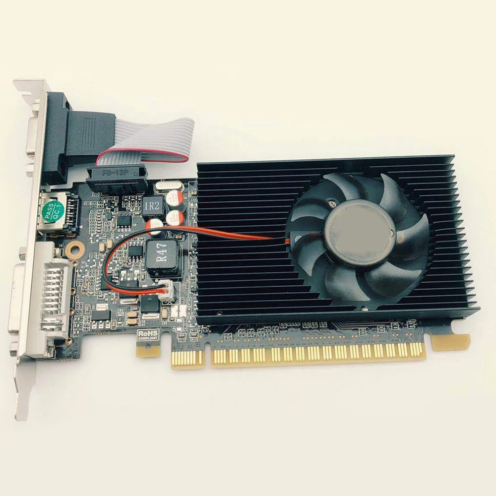 GT710 2G DDR3 desktop нож карточная игра дискретные настольный компьютер ноутбук