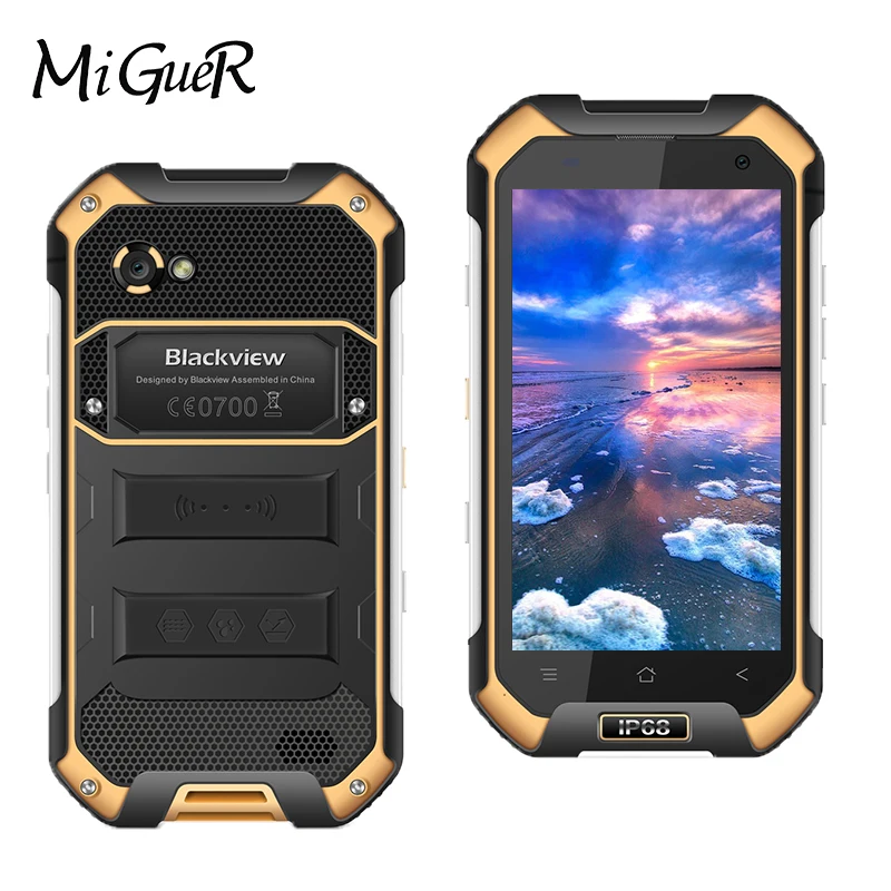 Blackview BV6000 4 7 дюймов IP68 водонепроницаемый мобильный телефон 4200 мАч Android 0 MTK6755