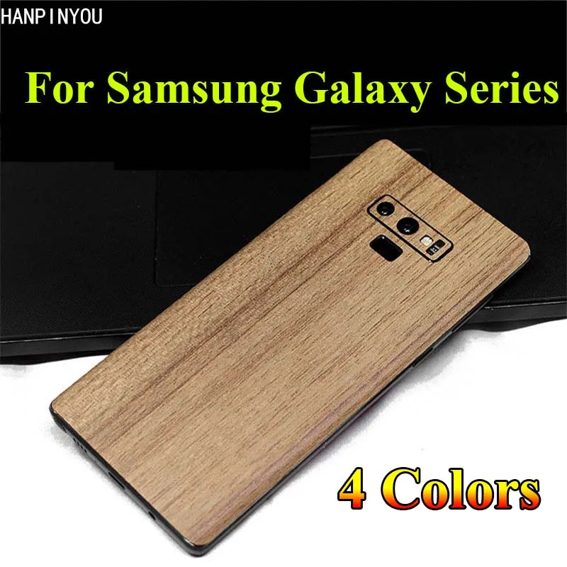 Для Samsung Galaxy S8 S9 Plus S7 Edge Новая модная задняя крышка 3D Имитация древесины защитная