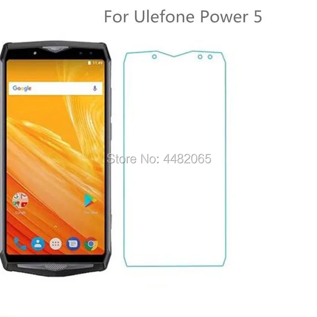 Переднее закаленное стекло для Ulefone Power 5 Защитная пленка экрана прозрачная