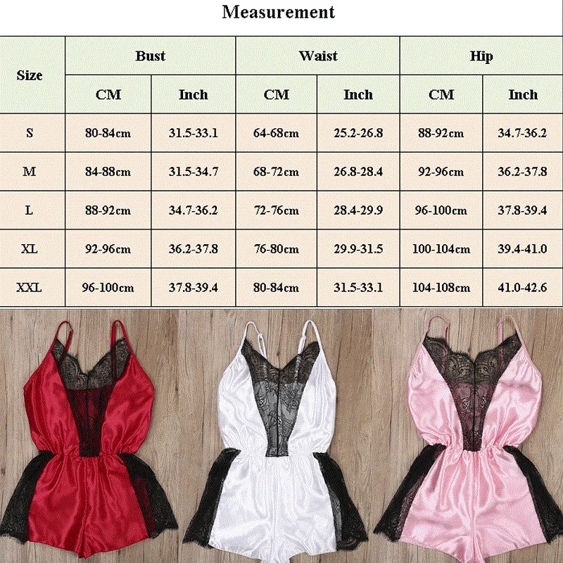 Женская кружевная ночная рубашка шелковая атласная пижама с v образным