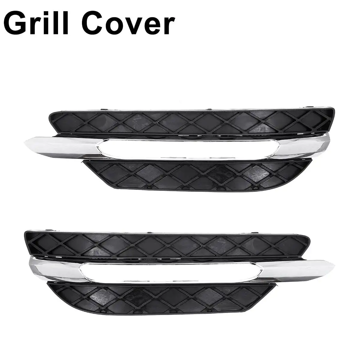 1 пара чехол для переднего бампера DRL Grill дневные ходовые огни фонарь с капюшоном