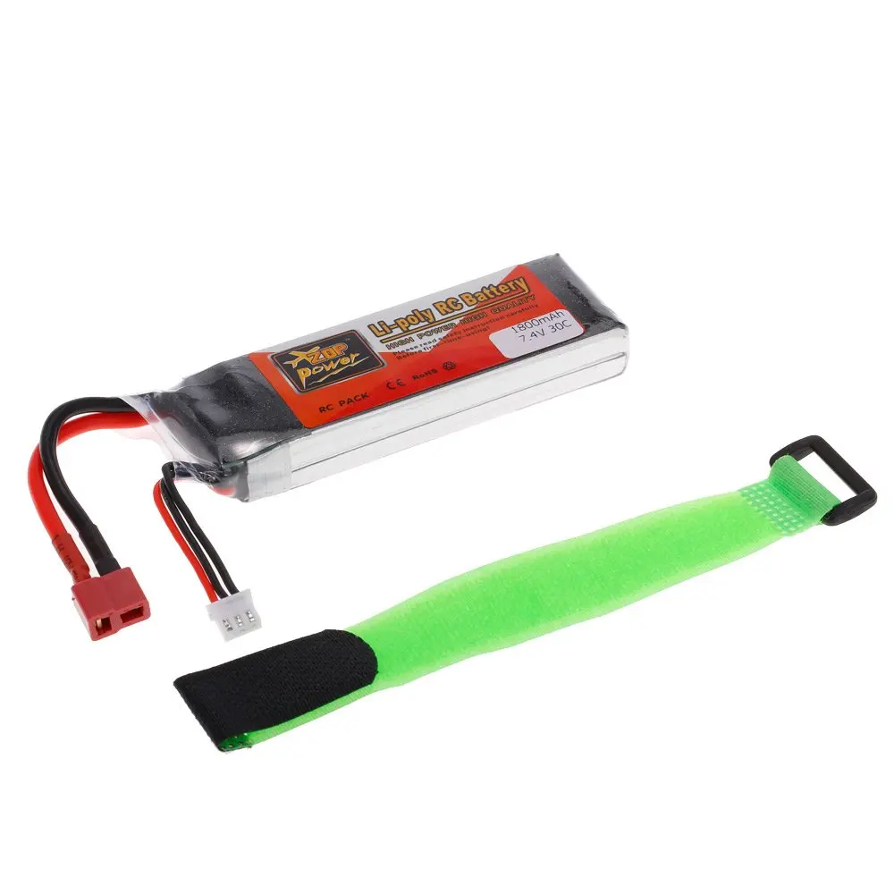 ZOP POWER Plug Lipo батарея для 2 S 7 4 V 1800 mah 30C T QAV250 FPV Racing RC Quadcopter Автомобильная лодка литий