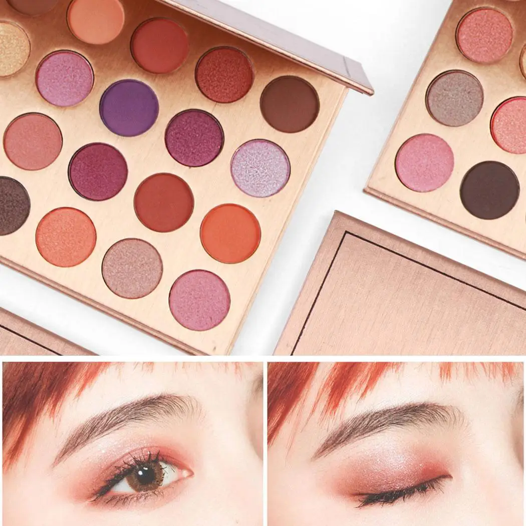 Professional 24 colors Matte Color Pigments Make Up Eye Shadow Glitter Waterproof Makeup Eyeshadow Palette |