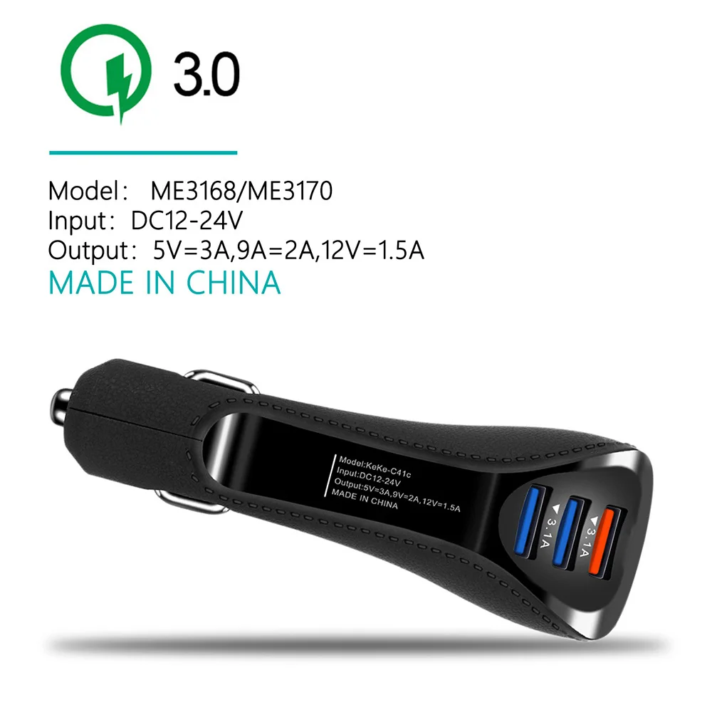 KISSCASE QC3.0 быстрое зарядное устройство PD USB Автомобильное для samsung S10 Xiaomi mi-9 (США)
