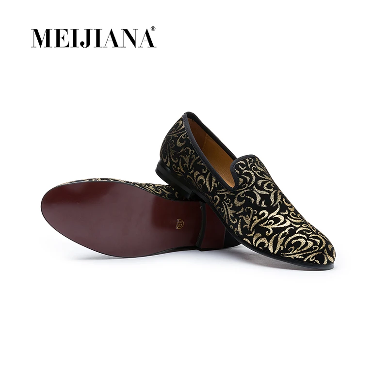 MEIJIANA Men's Loafers Shoes Non-Slip 2019 Fashion Luxury Casual Flat Wedding | Обувь