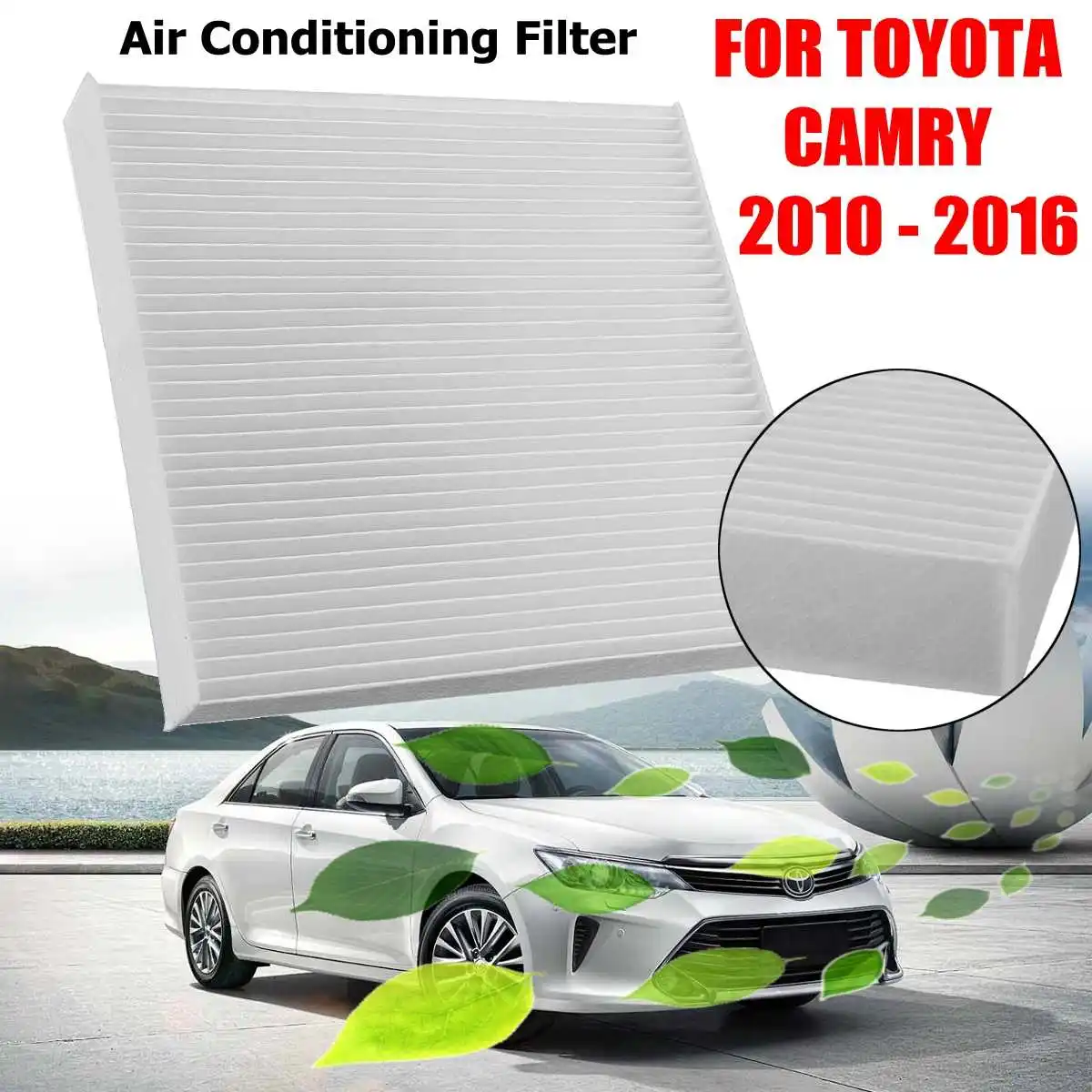 Фильтр кондиционера для двигателя TOYOTA CAMRY 2010 л 2016- чистый воздух снижение уровня