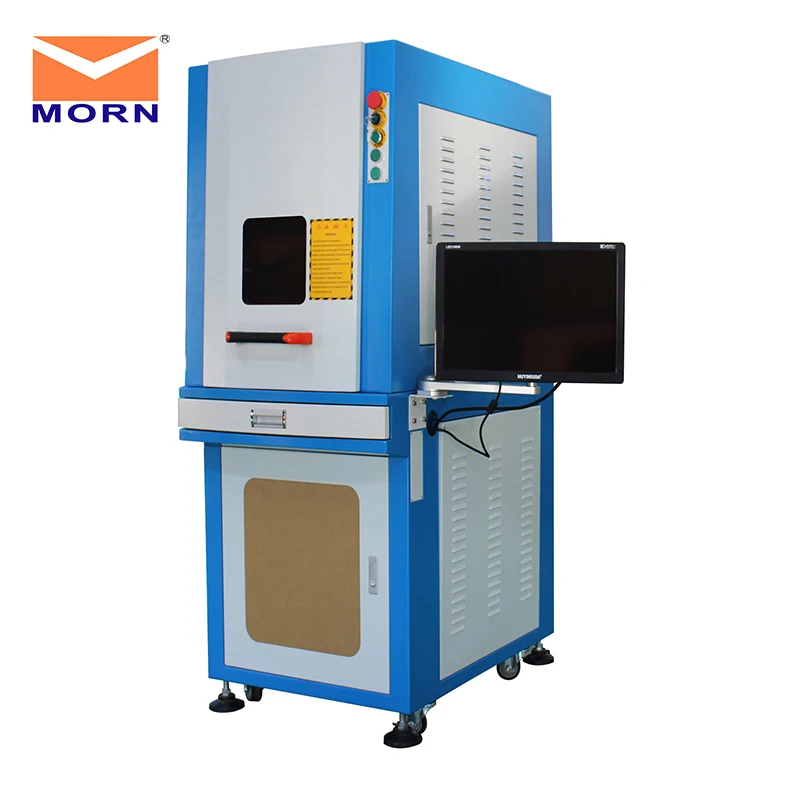 MORN не требующая обслуживания Закрытая лазерная маркировочная машина CNC 110 мм 150 200