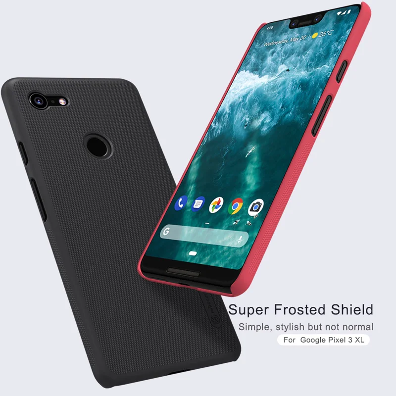 Матовый чехол NILLKIN для Google Pixel 3 XL Жесткий пластиковый Чехол задней панели |