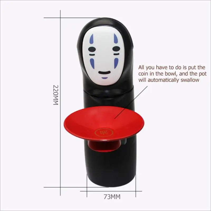 Электронная Копилка Ghost Figure в виде персонажа из мультфильма копилка без лица для