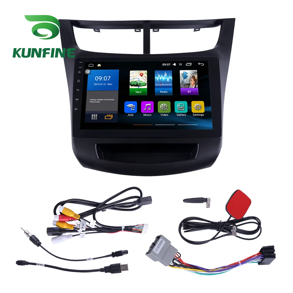 Восьмиядерный 1024*600 Android 8 1 автомобильный DVD GPS навигационный плеер Deckless стерео для