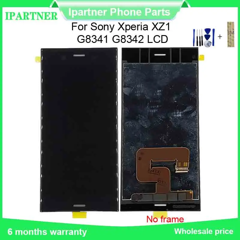 Для Sony для Xperia XZ1 G8341 G8342 ЖК дисплей кодирующий преобразователь сенсорного экрана
