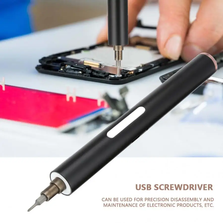 USB электрическая отвертка литиевая аккумуляторная батарея набор для быстрой