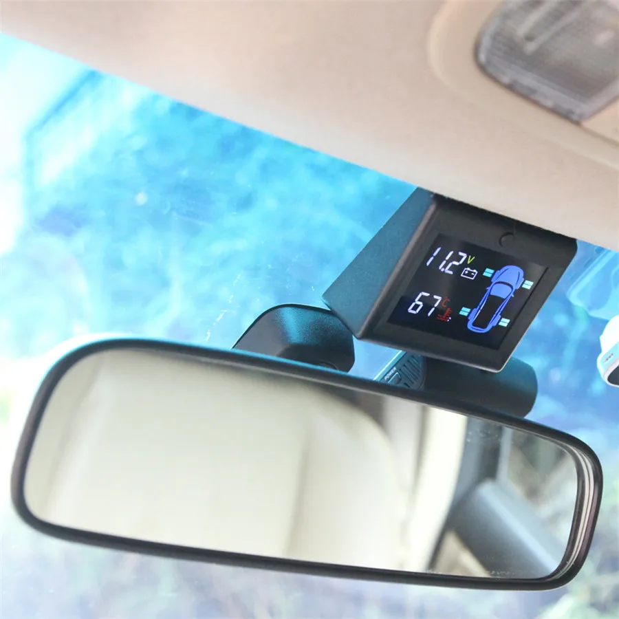 

OBD TPMS Car Tire Pressure Monitoring System no External Sensors Car Accessories with AI artificial intelligence chip
