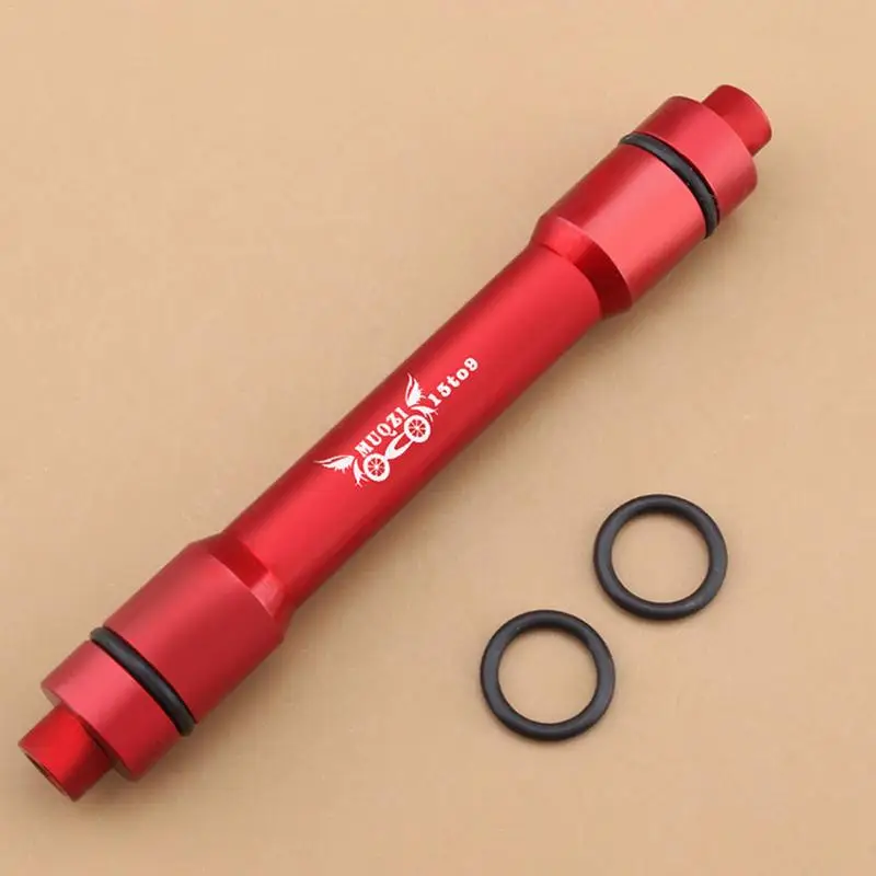 

Mountain Bike Bicycle Front Hubs Tube Shaft 15mm To 9mm Aluminium Alloy MTB Tube Shaft Diameter Conversion Axis Seat