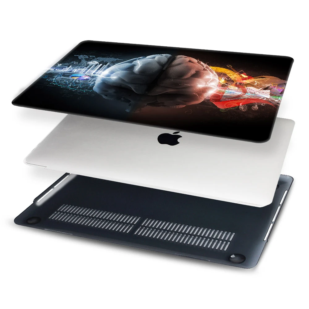 Чехол для Macbook Pro 13 15 A1989 A1990 жесткий чехол с сенсорной панелью левый и правый Air Retina