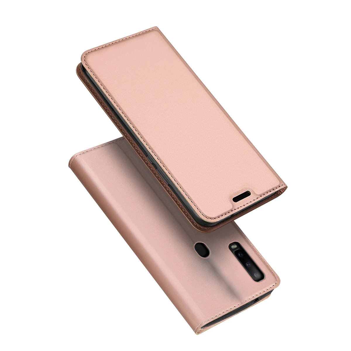 Чехол книжка из искусственной кожи для Samsung Galaxy A8S|Бамперы| |