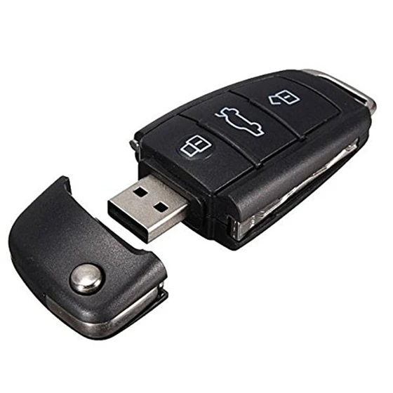 Автомобильный ключ типа USB2.0 16 GB Flash U disk черный|USB флэш-накопители| |