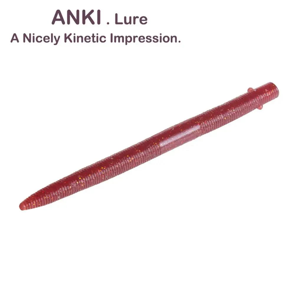 ANKI рыболовная приманка senko 6 2 г/12 см 5 шт. пакет силиконовая для ловли червей