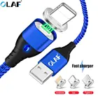 Олаф 3A Magentic кабель для iPhone с разъемом Micro USB Type-C кабель адаптер Быстрый зарядный кабель для передачи данных для samsung xiaomi LG мобильный телефон кабель 2 м