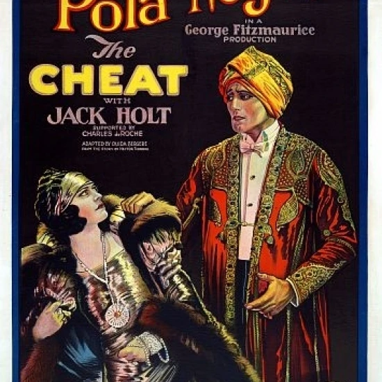 The Cheat Pola Негри Джек Холт постеры с изображениями из фильмов принт (24x36)|Таблички и