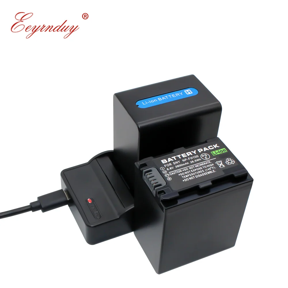 2 шт. NP FH100 зарядное устройство для Sony SX40R SR45E SR60 SR62E SR82E SR85E камера батарея FH70 fh50