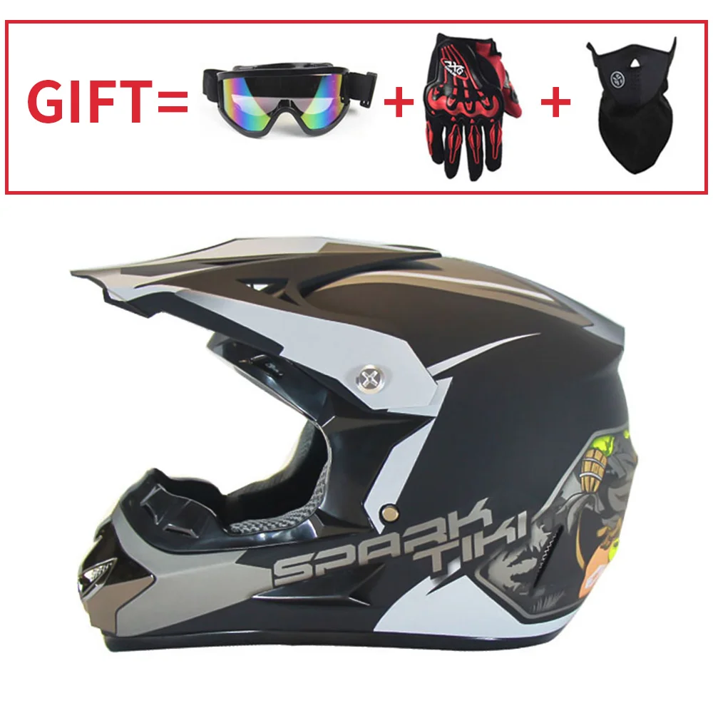 Унисекс мотоциклетные шлемы 5 видов цветов взрослых мотокросса внедорожный шлем