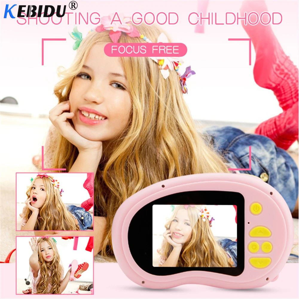 KEBIDU мини камера HD 1080P Портативная цифровая видео детская 2 дюймовый ЖК экран
