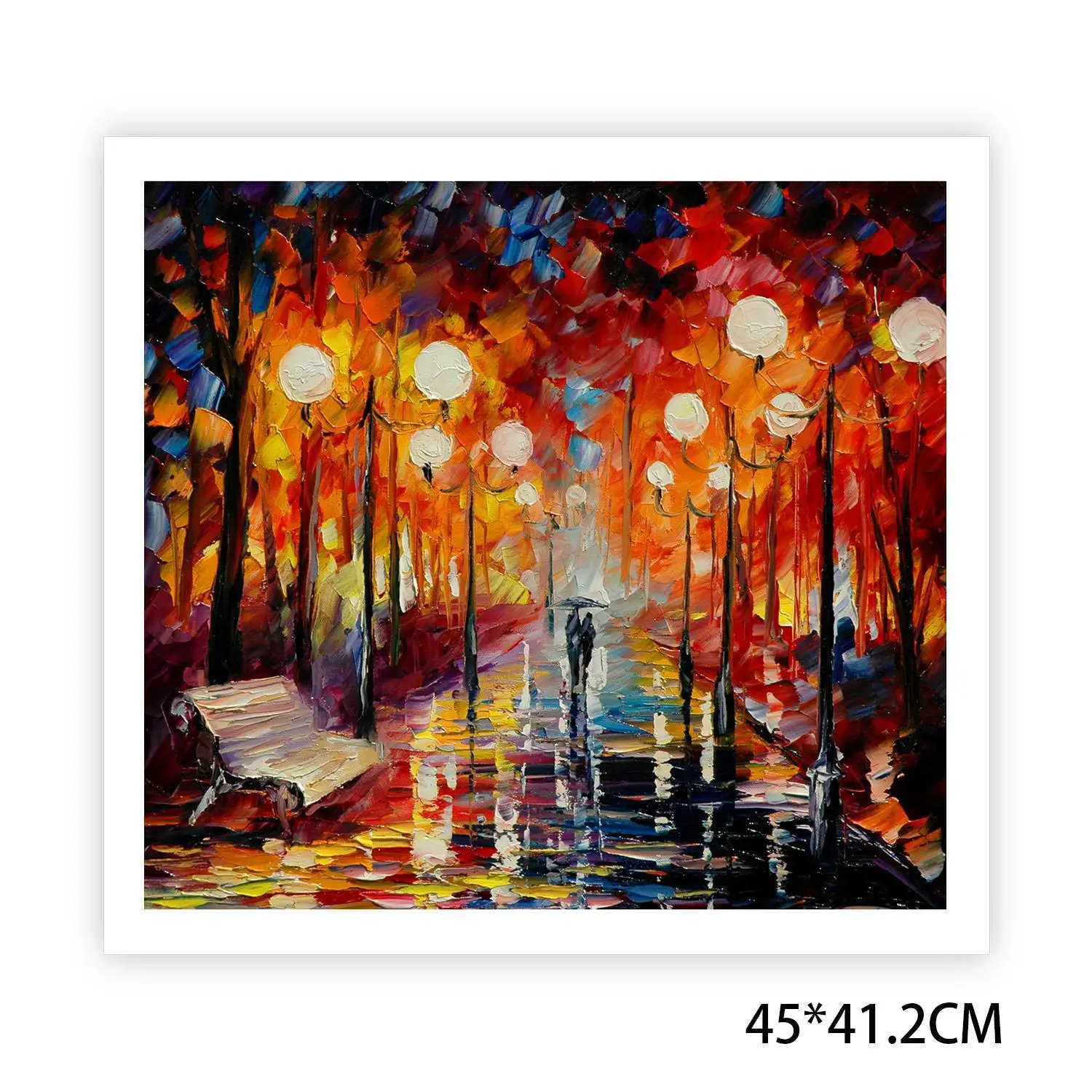 Красивые бескаркасные Картины Красочные Имитация масла многоцветный дом отель и