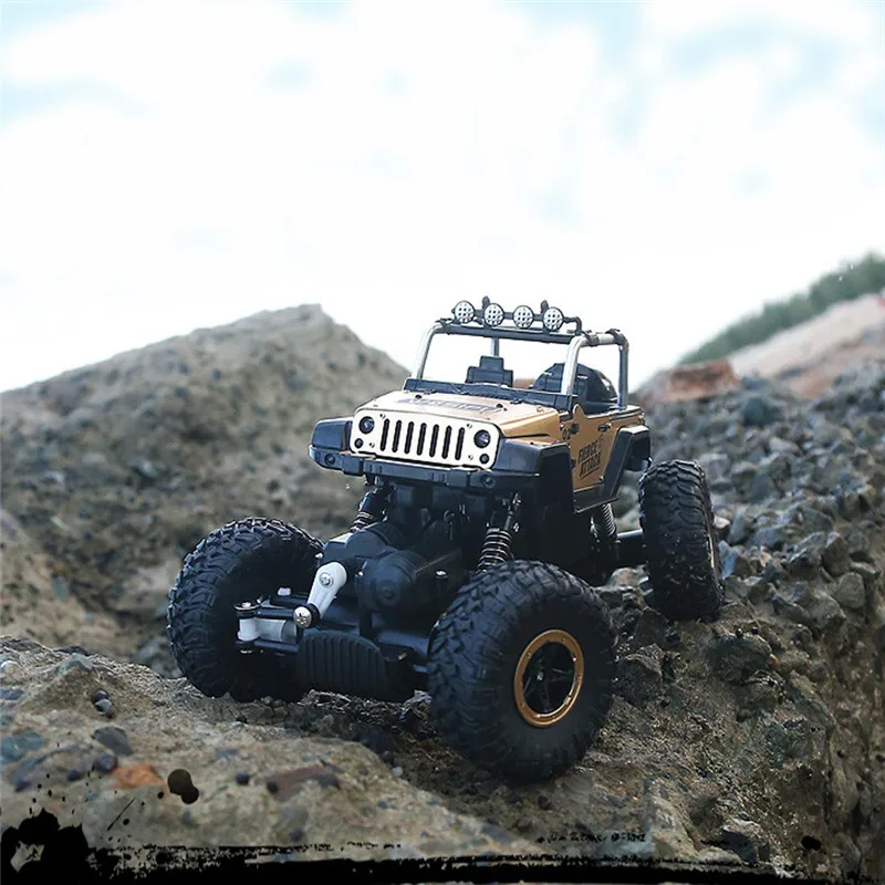 2 4G RC автомобиль 1/18 высокоскоростные электрические 4CH рок сканеры гоночный