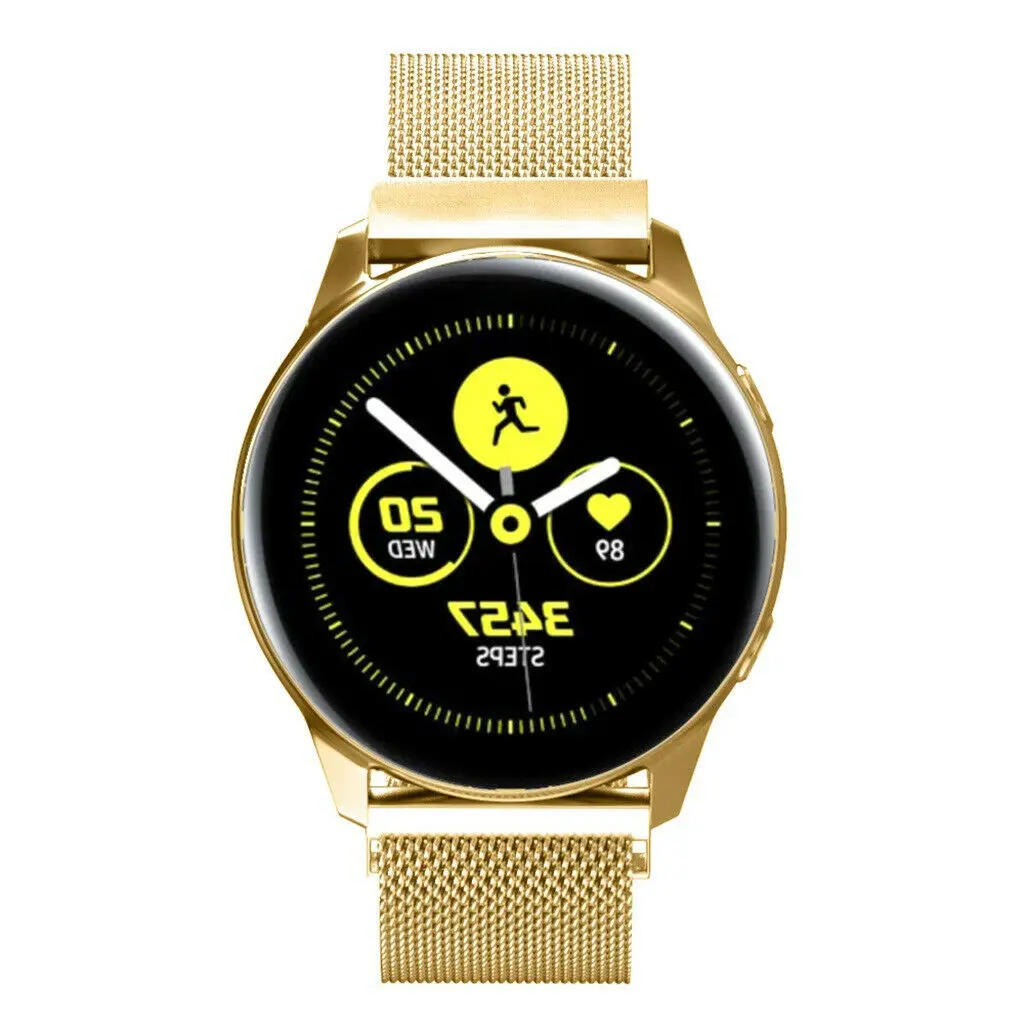 Миланский ремешок для Galaxy Watch активная замена нержавеющая сталь модный мужчин и