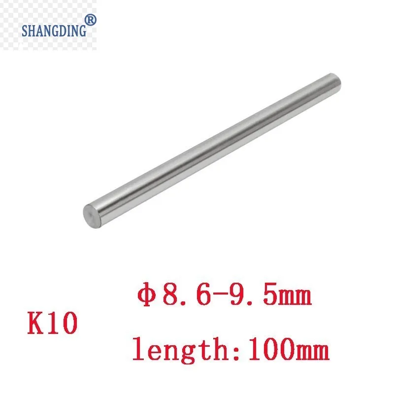 

1 piece TUNGSTEN Solid Carbide Round Rod 8.6mm-9.5mm X 100mm Lathe Bar K10 machine tools accessories metal processing machinery