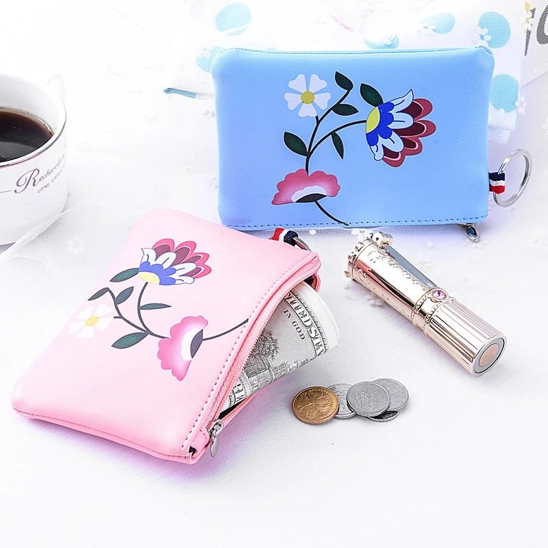 Короткий маленький кошелек корейская мода для монет студентов