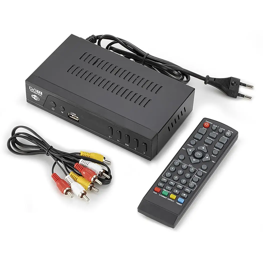 HD 1080 P Smart поддержка ТВ коробок DVB T2 H.264 MPEG 4/2 английский мощный и высокоэффективный