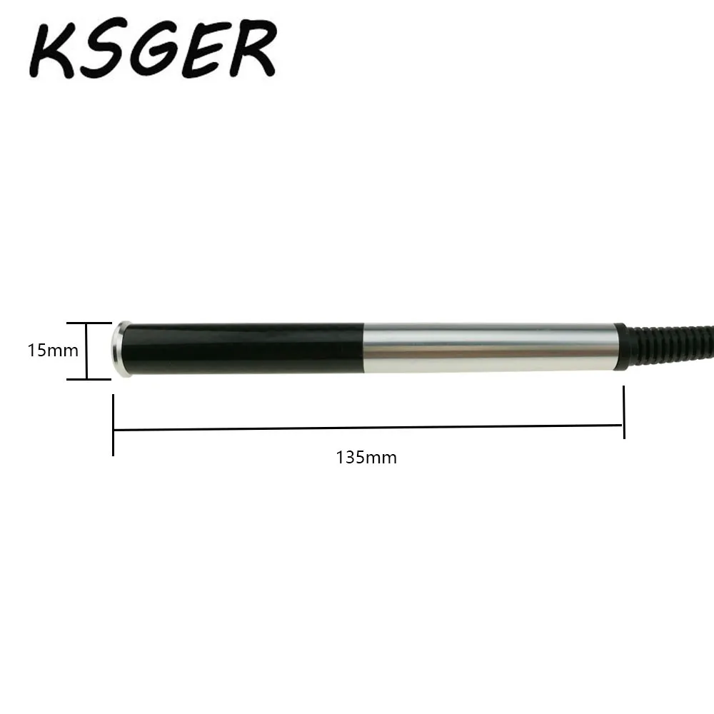 KSGER паяльная ручка T12 из алюминиевого сплава для STM32 OLED цифровая станция с