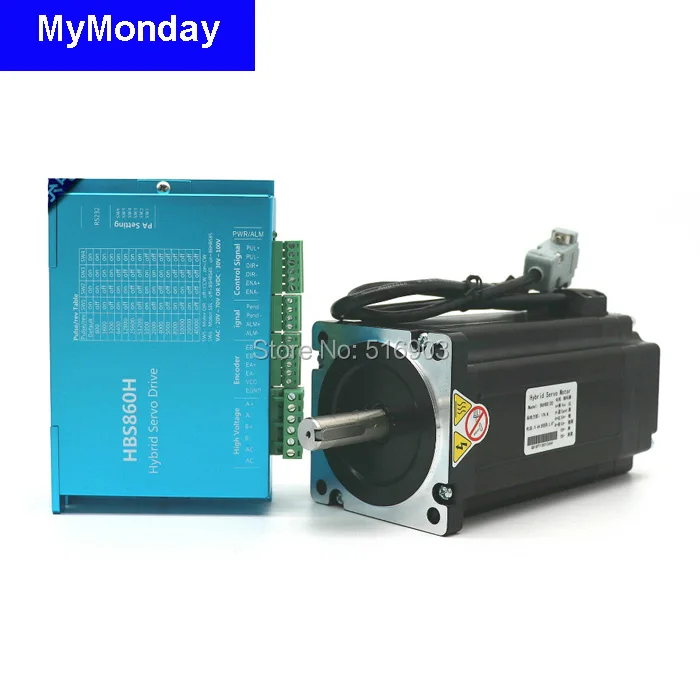 Nema34 12Nm 86 закрытый петля комплект шагового двигателя кодирующий Гибридный