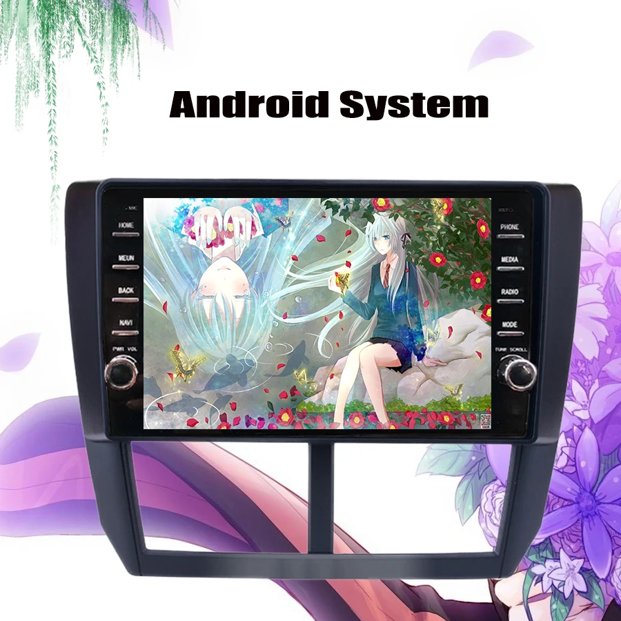 Автомагнитола 2DIN HD Android 10 0 для Subaru Forester 2008 2009 2010 2011 2012 головное устройство Wi-Fi