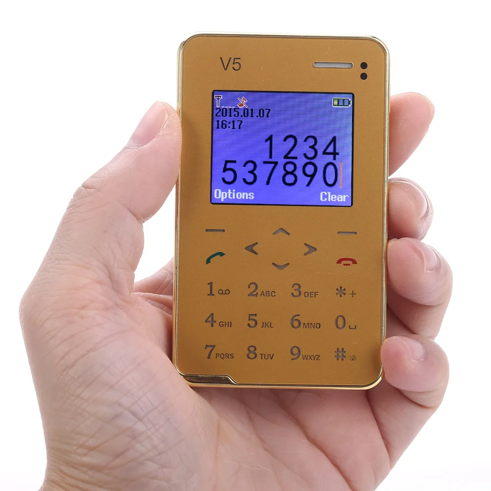 AIEK \ AEKU V5 1 8 дюйма ультратонкий Quad Band карты телефон Bluetooth 3 0 FM Аудио плеер