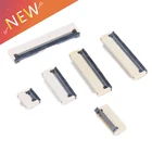 10 шт. FFCFPC соединитель плоский кабель гнездо 0,5 мм адаптер 456891012141618-40P вниз Флип Тип разъем комплект